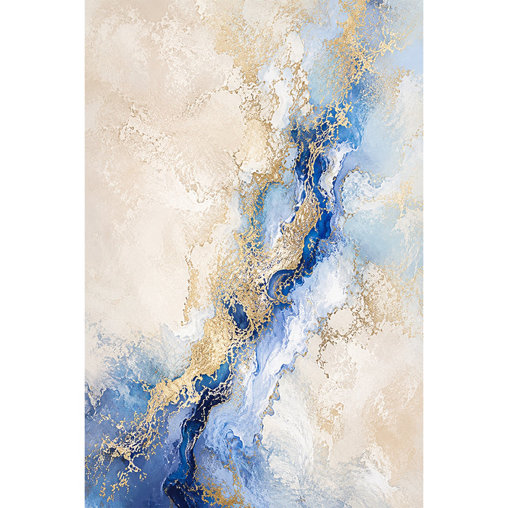 Abstract Oceanic Canvas Artwork