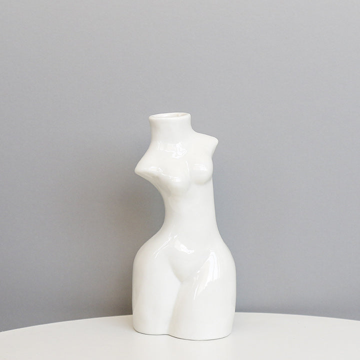 Sculptural Body-Shaped Vase Kalsten