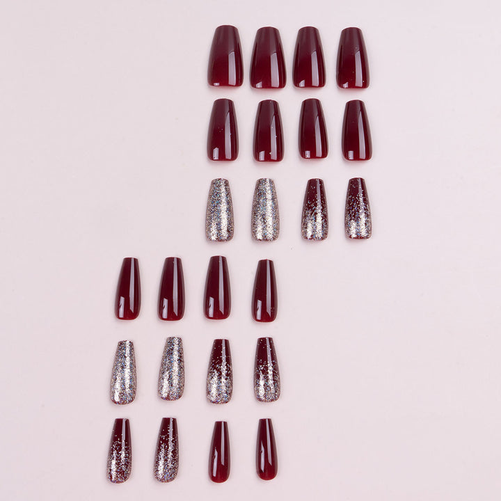 Glamorous Glitter Nail Design