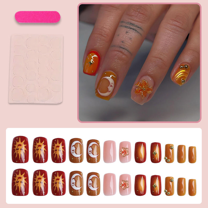 Nail art set with creative summer designs Kalsten