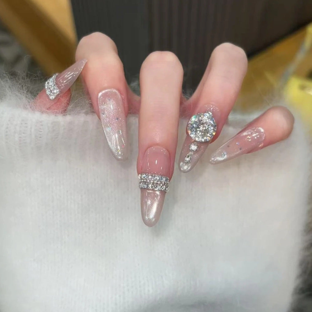Glamorous Stiletto Nail Extensions