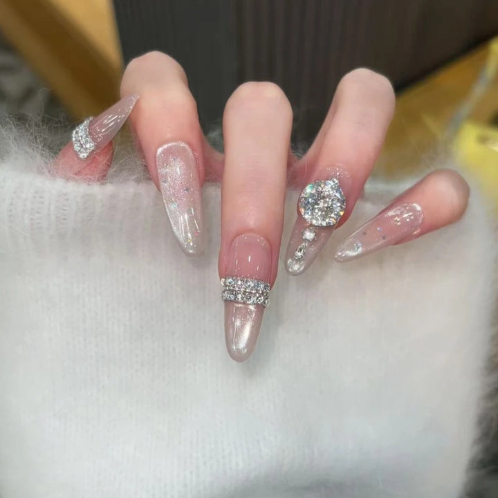 Glamorous Stiletto Nail Extensions