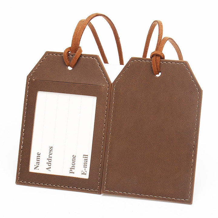 Premium Leather Travel Luggage Tag Kalsten