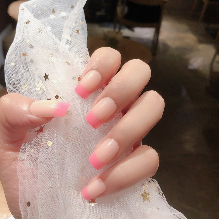 Ombre French Tip Press-On Nails
