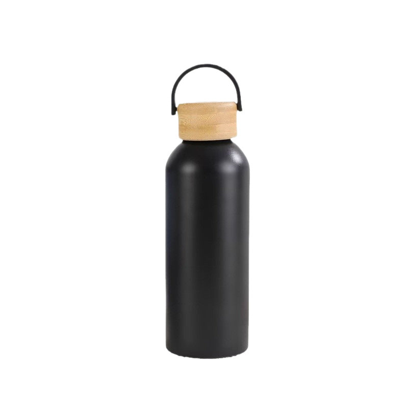 Women elegant and practical insulated bottle with bamboo lid Kalsten