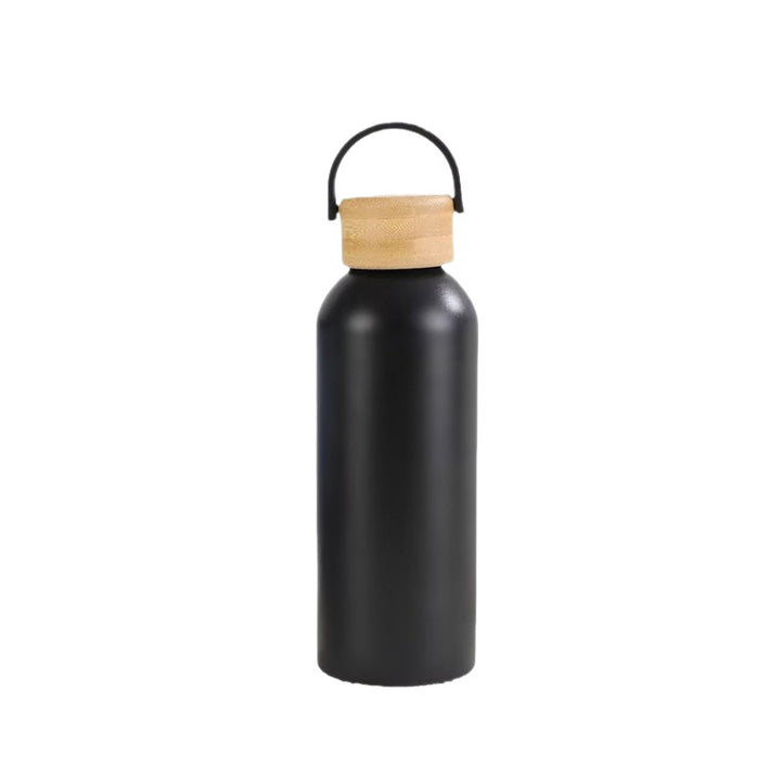 Women elegant and practical insulated bottle with bamboo lid Kalsten