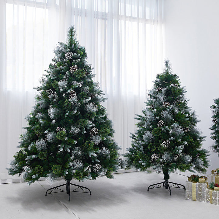 Adjustable Snow-Flocked Christmas Tree