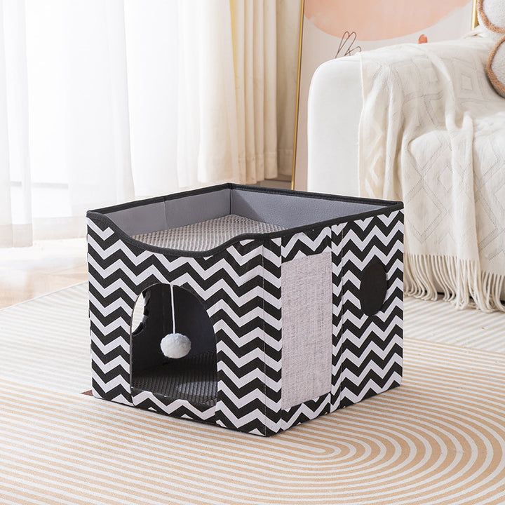 Interactive Cat Toy House Kalsten