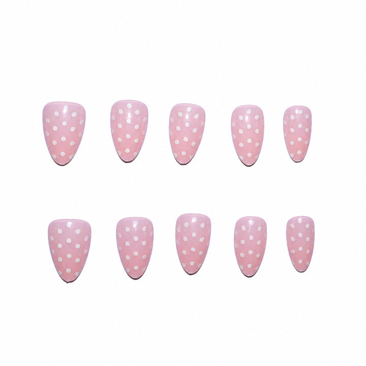 Artificial nails with dots Kalsten