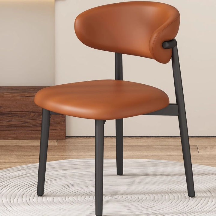 Contemporary Curved Back Dining Chair Kalsten