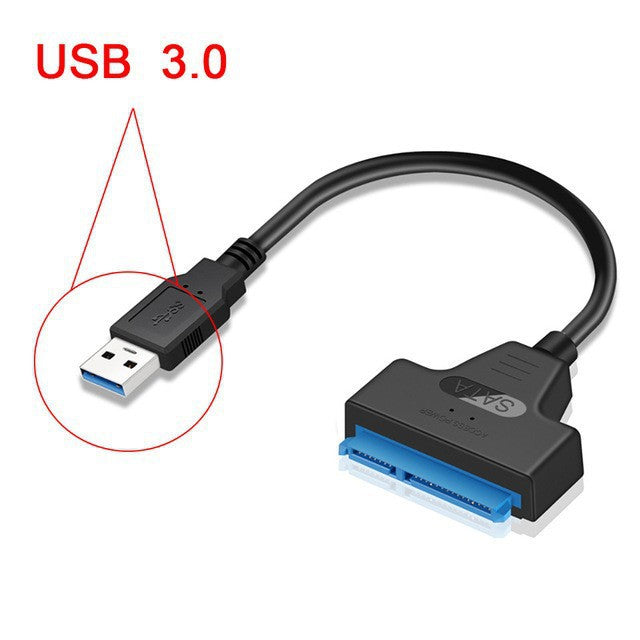 USB 3.0 to SATA Data Transfer Cable Adapter Kalsten