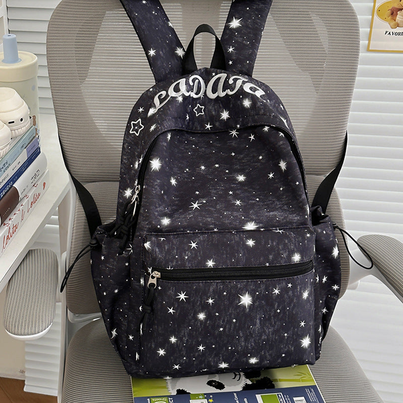 Stylish Star-Patterned Backpack Kalsten 1791205224