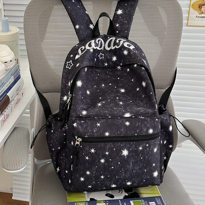 Stylish Star-Patterned Backpack Kalsten 1791205224