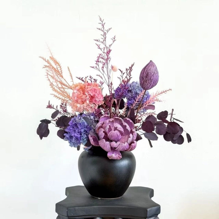 Decorative Dried Floral Arrangement Centerpiece