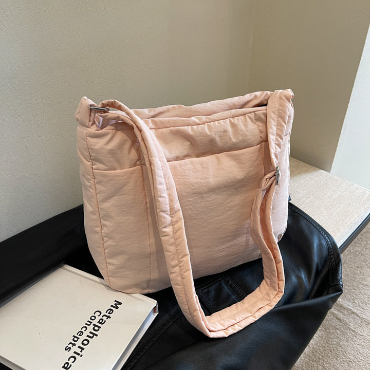 Lightweight Quilted Shoulder Bag