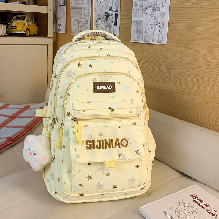 Cute Star-Embellished Everyday Backpack Kalsten