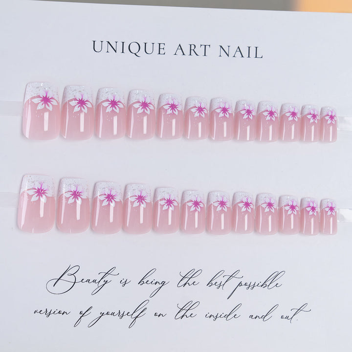 Elegant Floral Nail Art