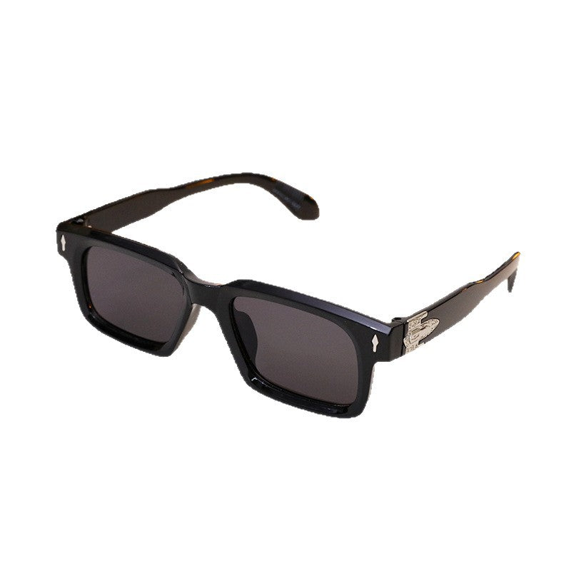 Ladies elegant rectangular sunglasses with special frame Kalsten