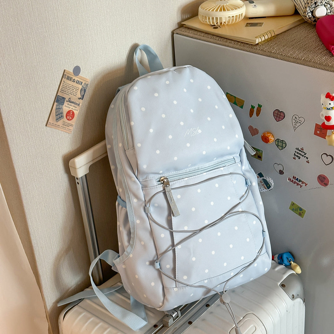 Casual Polka Dot Mini Backpack Kalsten