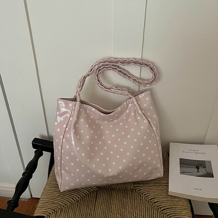Polka Dot Patterned Handbag