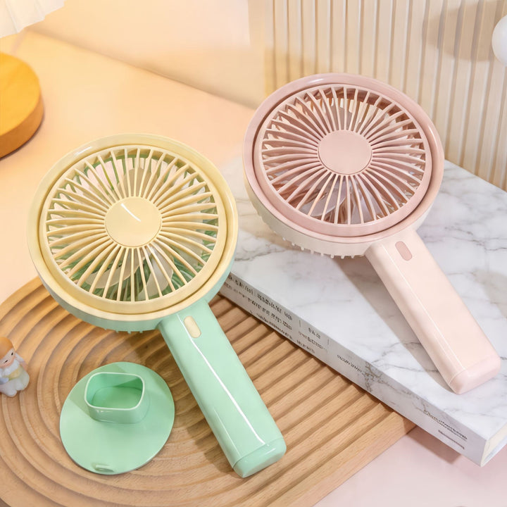Women Portable Stepless Adjustable Table Fan Kalsten