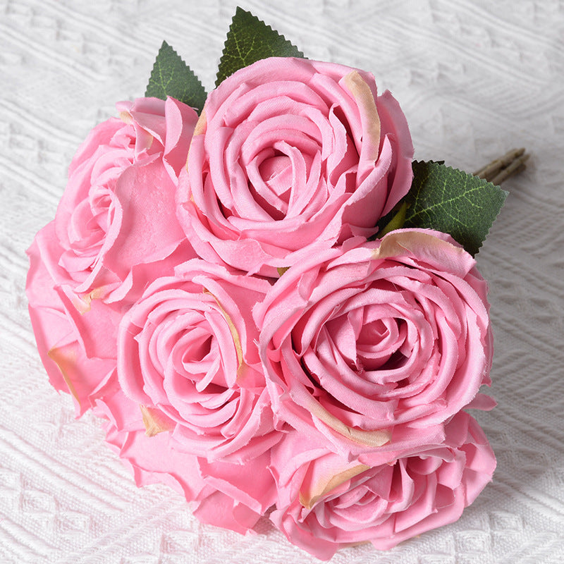 Decorative Faux Rose Bouquet
