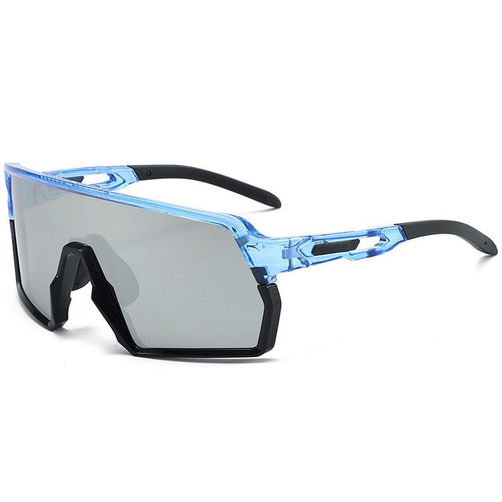 Women's sporty racing glasses with innovative frame and highly reflective lenses Kalsten