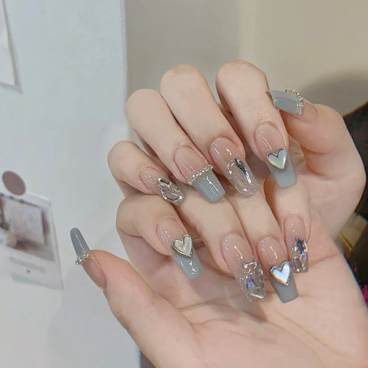 Themed Nail Art Press-On Nails with Cute Character and Bow Designs Kalsten