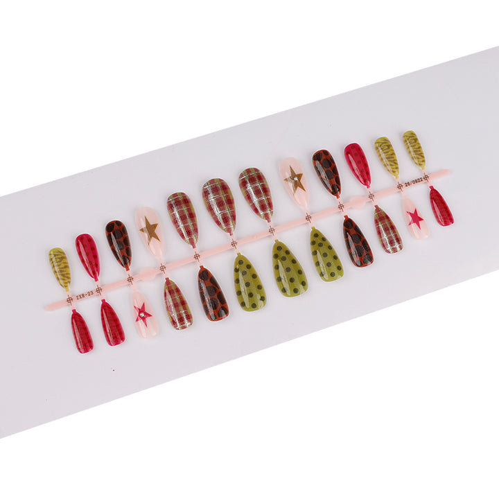 Premium Artful Press-On Nail Set