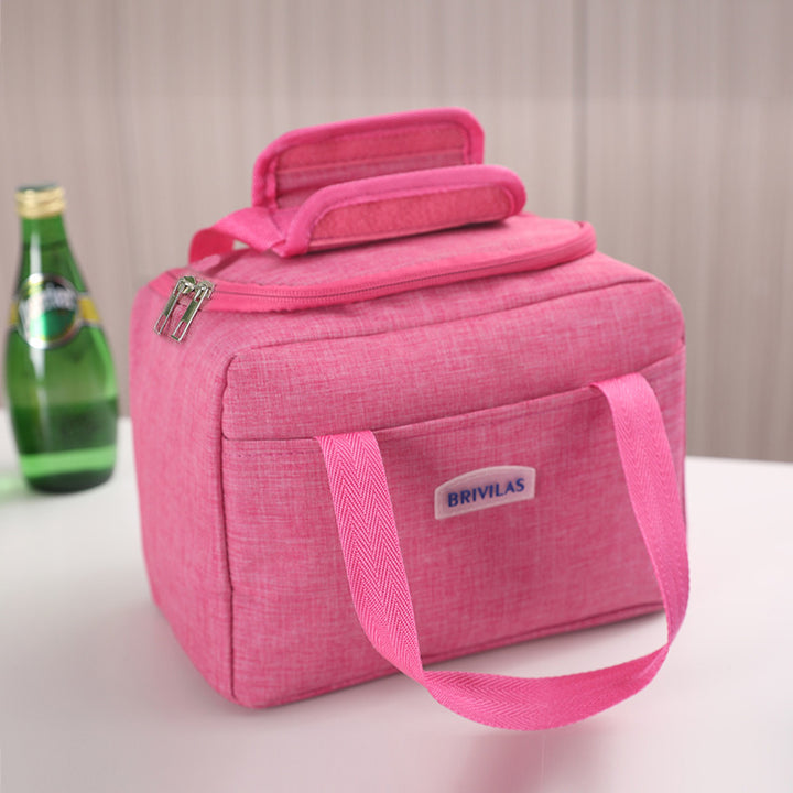 Insulated Floral Patterned Lunch Organizer