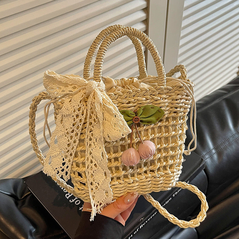 Handcrafted Straw Tote Bag
