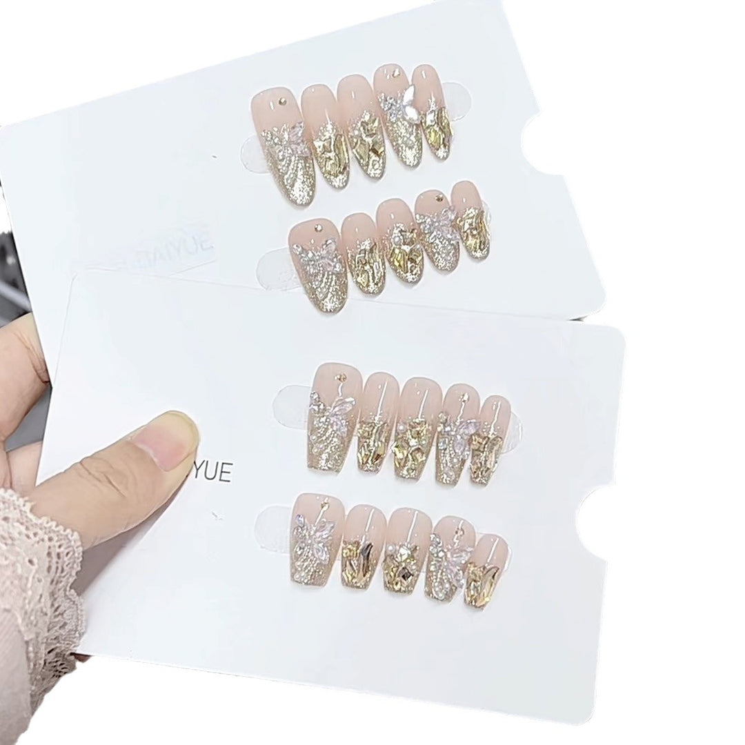 Glamorous Decorative Press-On Nails Kalsten