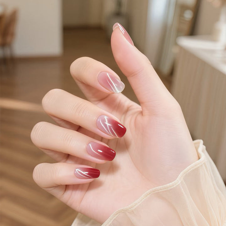Elegant Gradual Ombre Press-On Nail Set Kalsten