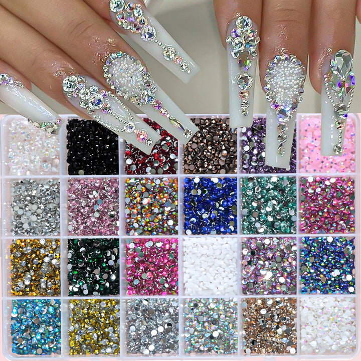 Nail Art Decorating Gems Set