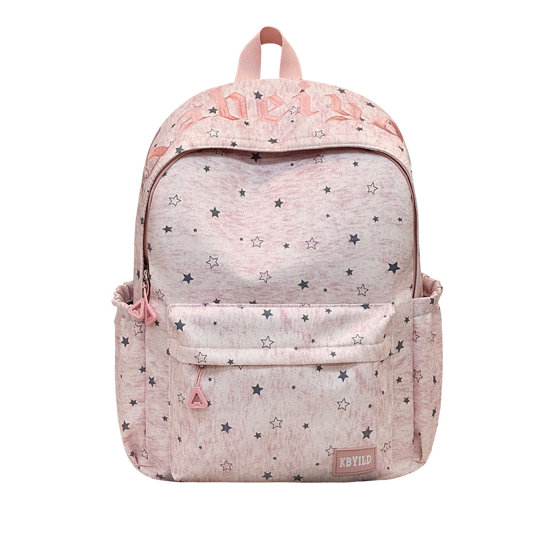 Star-Printed Casual Backpack Kalsten
