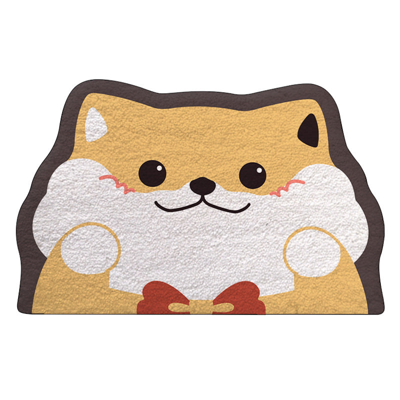 Cute Cartoon Food-Themed Bath Mat