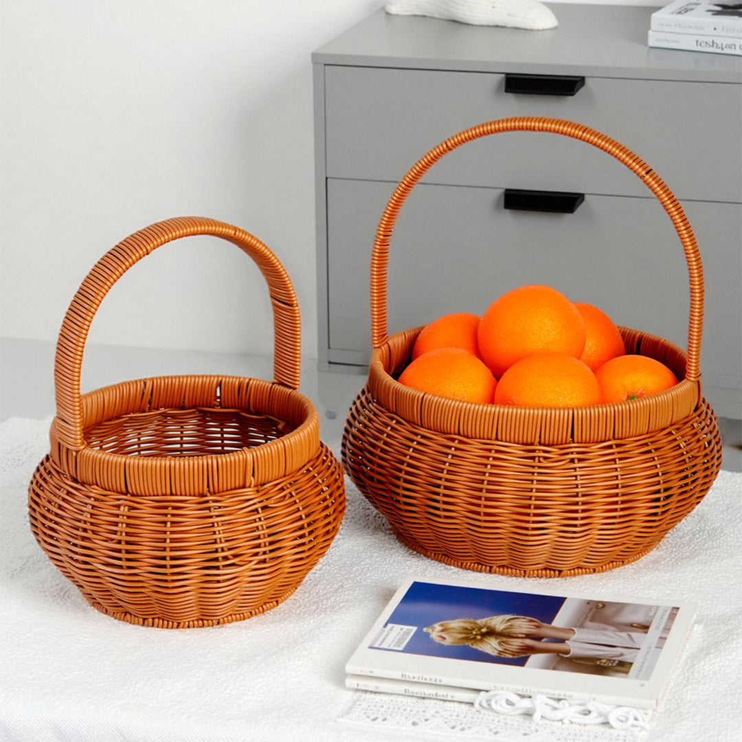 Handcrafted Woven Picnic Basket Kalsten