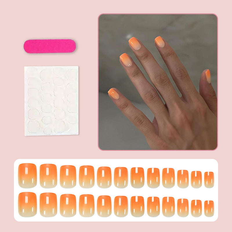 Acrylic nail set with elegant ombré design Kalsten