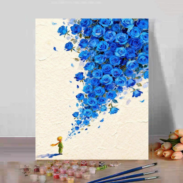 Floral Fantasy Art Canvas Print Kalsten