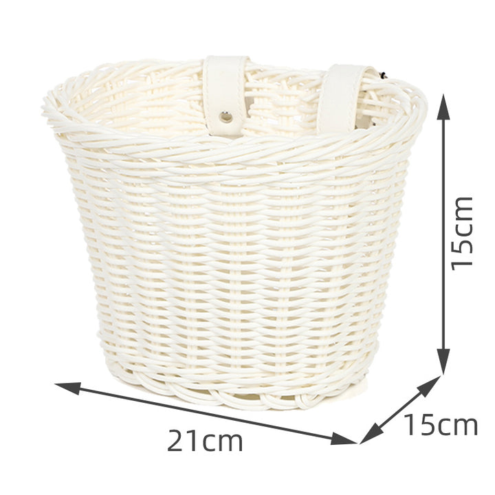 Woven Storage Basket with Handles Kalsten