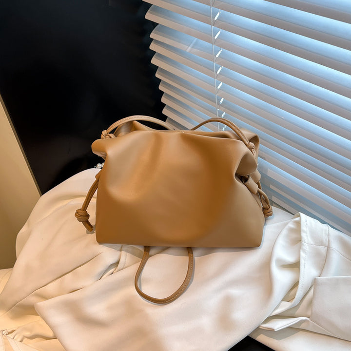 Minimalist Knotted Handheld Satchel