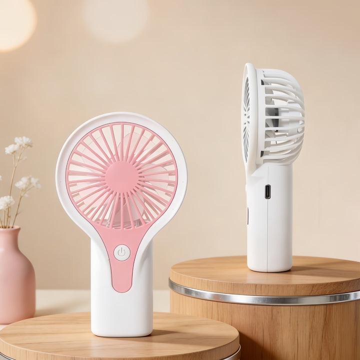 Women's Portable USB Hand Fan with Ergonomic Handle Kalsten