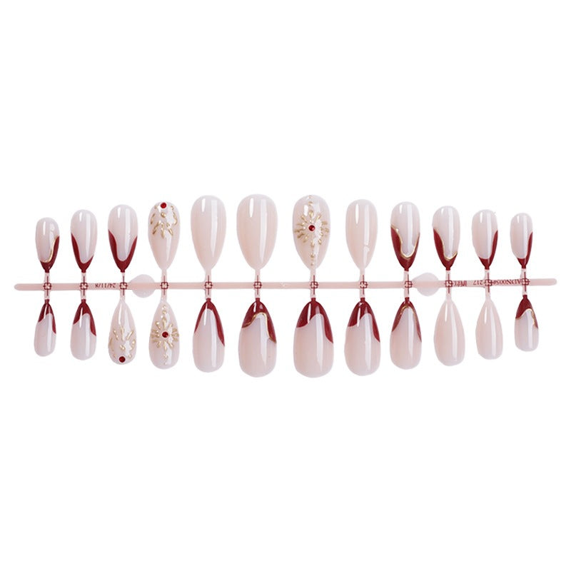 Artificial nail set with elegant decorations Kalsten
