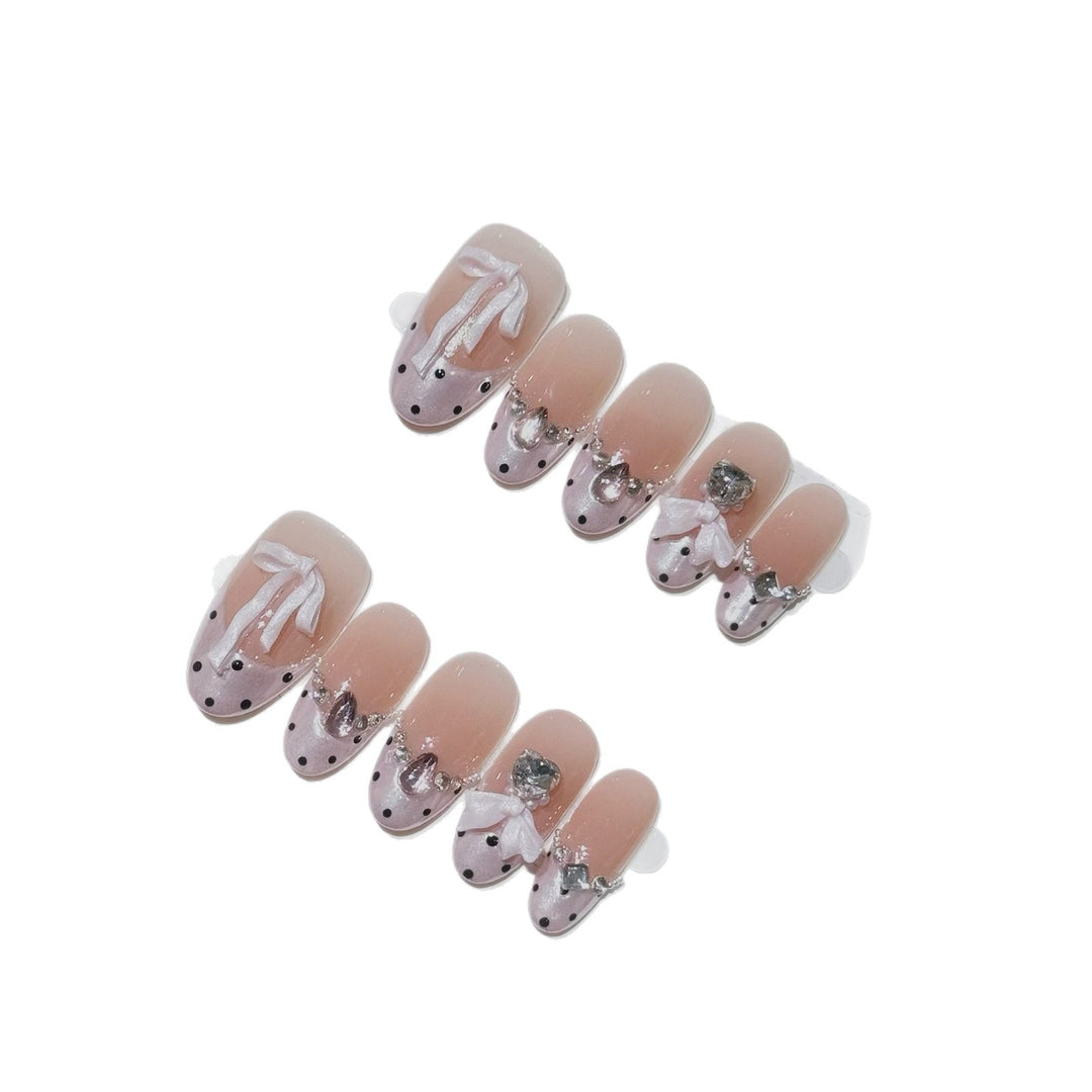 Elegant Decorative Press-On Nail Art Kalsten