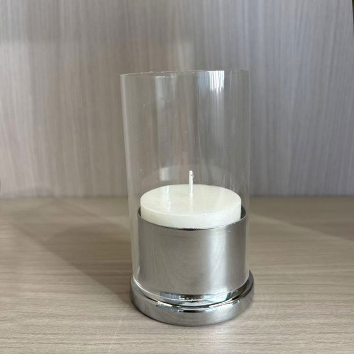 Elegant Glass Candle Holder