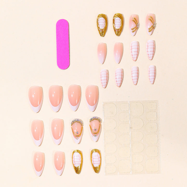 Elegant Decorative Gel Nail Art Set Kalsten