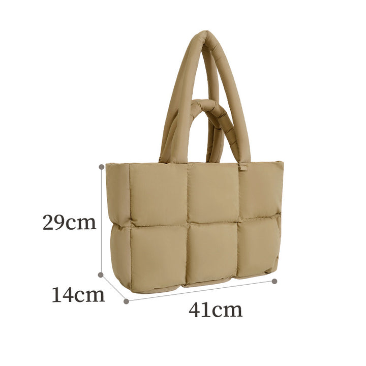 Quilted Puff Tote Bag Kalsten