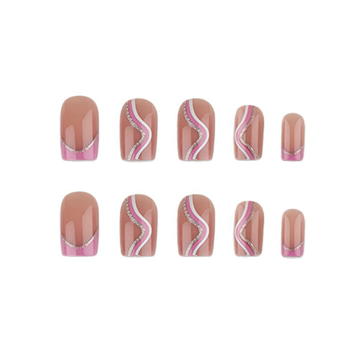 Glamorous Nail Art with Rhinestones Kalsten