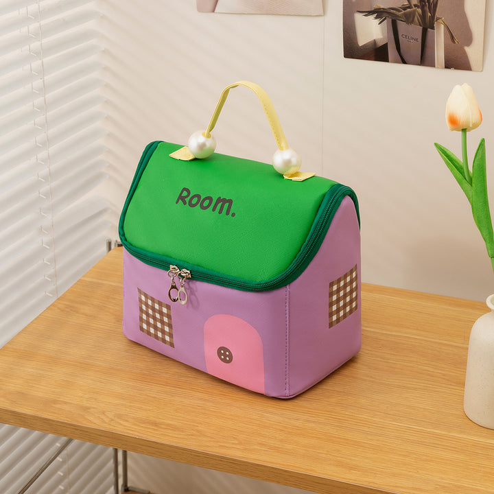 Kids Playful House-Shaped Lunch Tote Kalsten