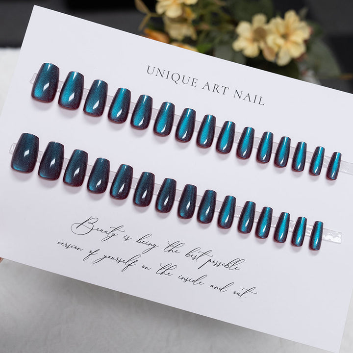 Glossy Acrylic Press-On Nail Set